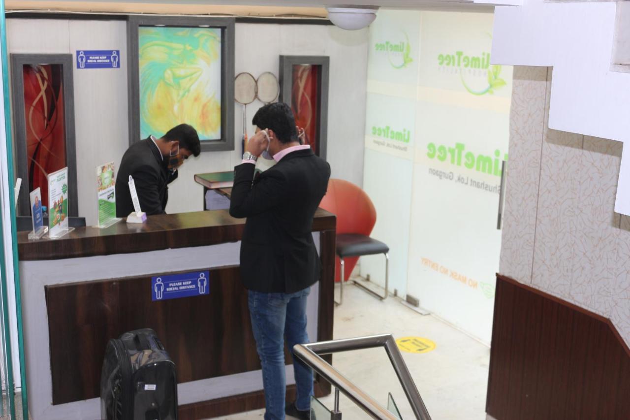Lime Tree Hotel Sushant Lok Gurgaon Sector 29 Next To Iffco Chowk Metro Buitenkant foto